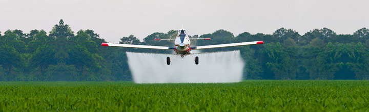 Fumigación aérea